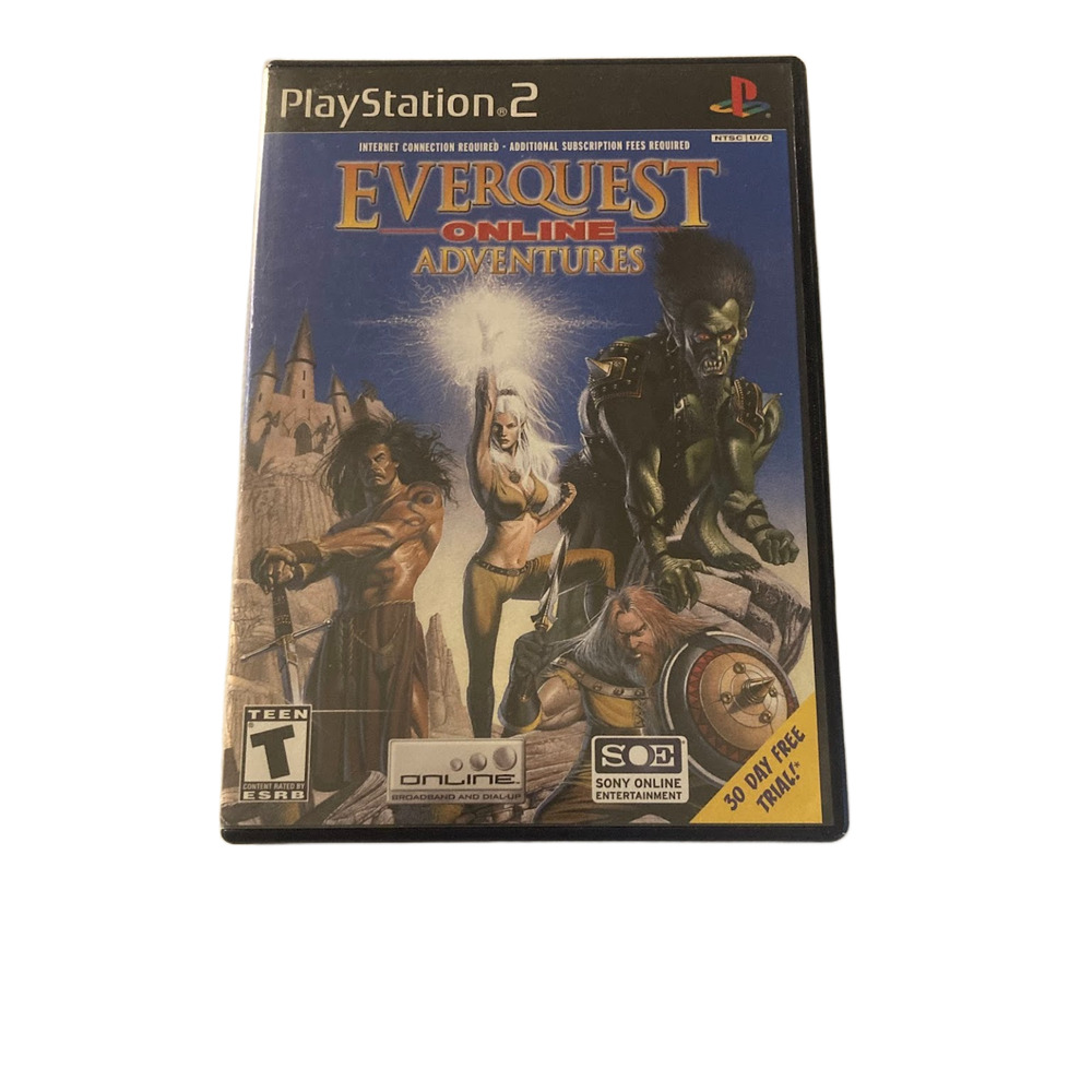 Everquest Online Adventures - Sony Playstation 2 PS2